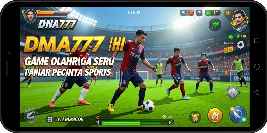 Tampilan gameplay mengesankan pada <strong>DNA777</strong> dengan suasana olahraga yang nyata.