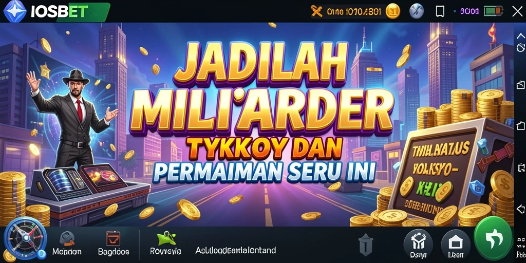 Antarmuka gameplay <strong>IOSBET</strong> yang menarik dan interaktif.