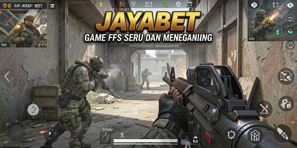 Screenshot JAYABET menampilkan aksi menarik dalam gameplay FPS.
