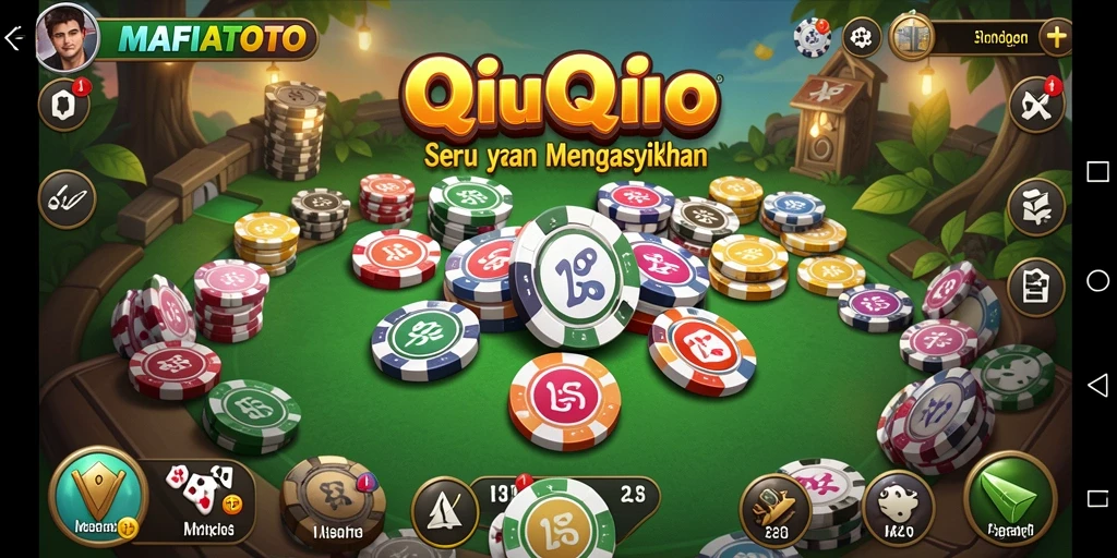 Tampilan gameplay QiuQiu yang seru dan menegangkan di MAFIATOTO.