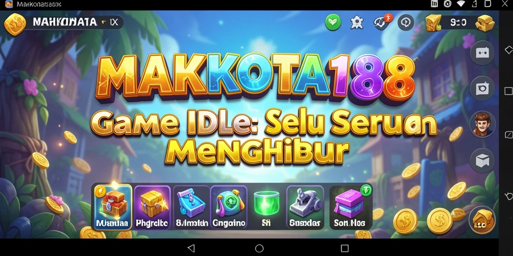 Tampilan gameplay seru MAHKOTA188 dalam suasana santai.