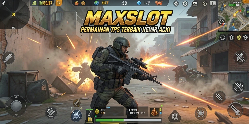 Tampilan gameplay intens di MAXSLOT dengan taktik seru.