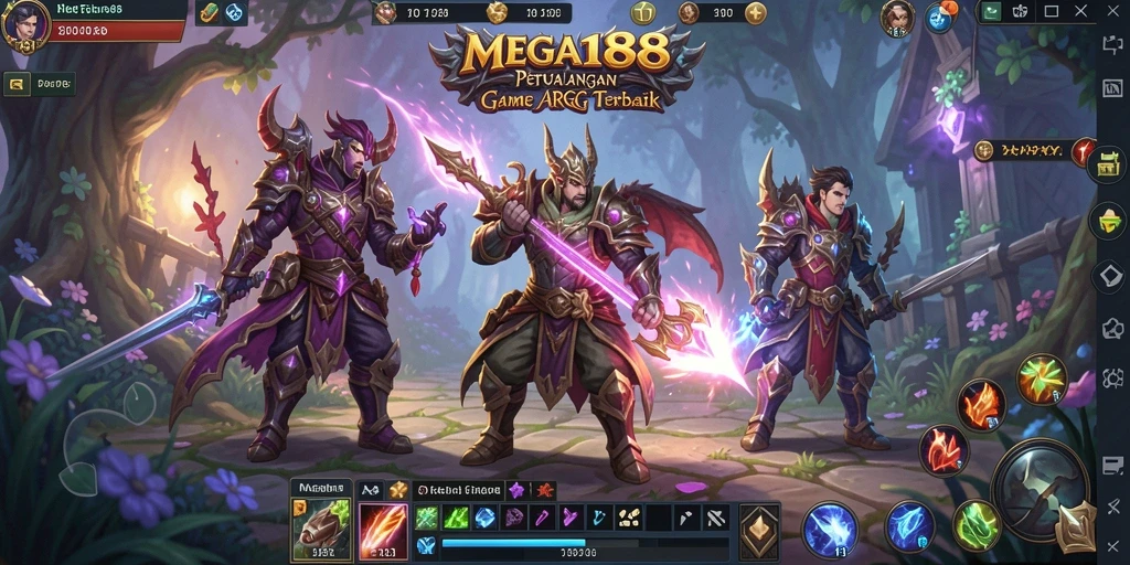 Tangkapan layar menunjukkan pertarungan seru dalam MEGA188.