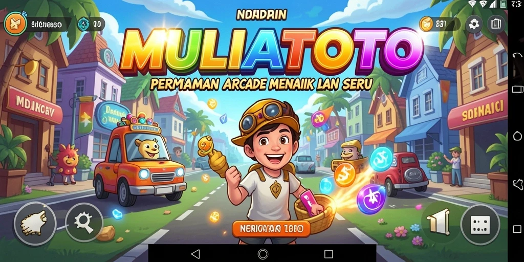 Tampilan menarik dari gameplay seru MULIATOTO yang penuh tantangan.