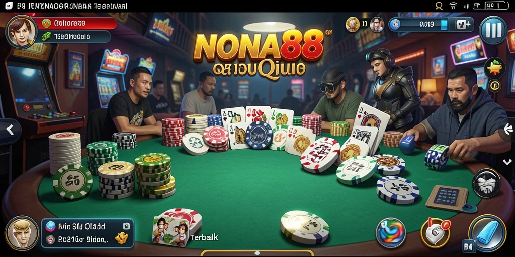 Tampilan gameplay NONA88 yang menarik dan interaktif.