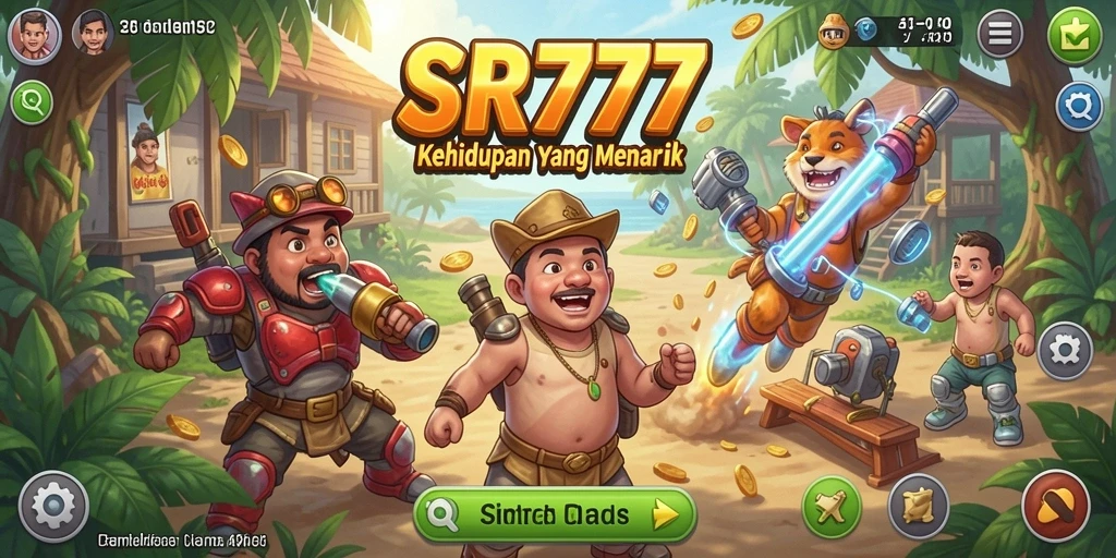 Tampilan gameplay SR777 yang menarik dan interaktif dalam dunia simulasi.