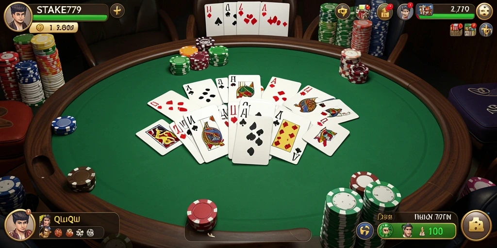 Screenshot gameplay QiuQiu yang seru dan interaktif dari STAKE779.