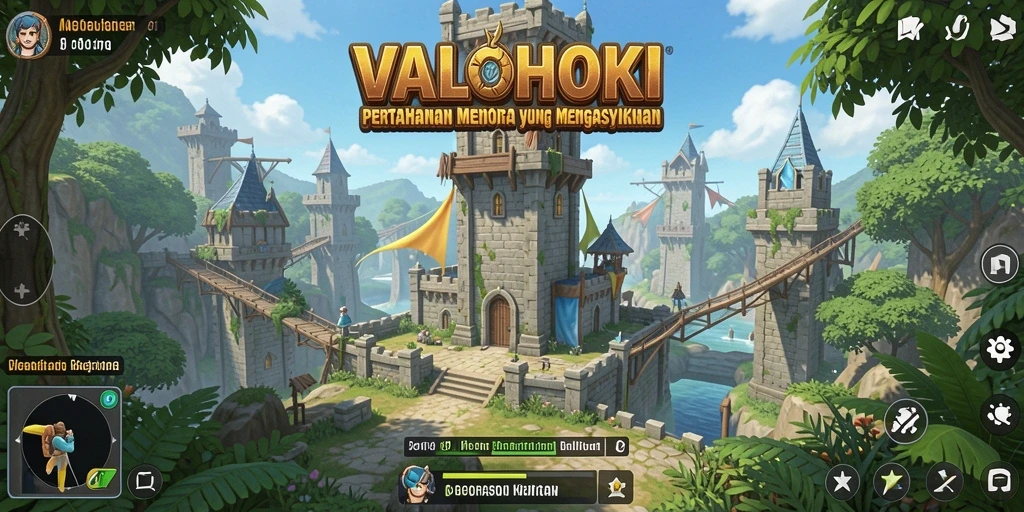 Gameplay seru dengan strategi Tower Defense yang menegangkan.